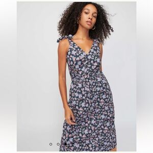 NWT Nation LTD size L Marcela midi dress in floral print